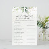 Eucalyptus Wie kent de bruid beste Vrijgezellenfee (Staand voorkant)