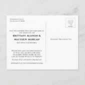 Eucalyptus Wijziging plannen uitgesteld huwelijk Briefkaart (Achterkant)