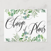 Eucalyptus Wijziging plannen uitgesteld huwelijk Briefkaart (Voorkant)