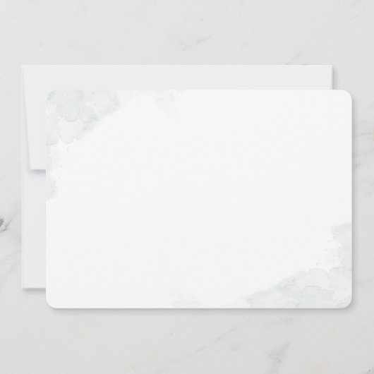 Eucalyptus Wil Je Mijn Bruidsmeisje Zijn Kaart (Achterkant)