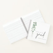 Eucalyptus Wishes for Afstudeerder Afstuderen Gues Notitieboek (Binnen)