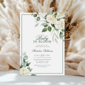 Eucalyptus Witte Bloemen Baby in Bloom Douche Kaart