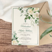 Eucalyptus Witte Bloemen Uitnodiging