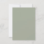 Eucalyptus witte bloemensave-the-datekaart save the date (Achterkant)