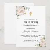 Eucalyptus-witte florale bloeding kaart (Voorkant / Achterkant)