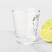 Eucalyptus word je mijn Bridesmaid? Voorstel Shot Glas (Links)