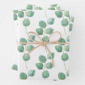 Eucalyptus Wrapping Paper Set (In situ)