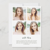 Eucalyptus Wreath | Afstuderen voor multi-fotorast Kaart (Achterkant)