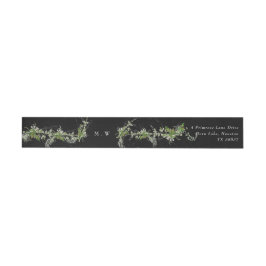 Eucalyptus Wreath Premium Envelope Retouradres