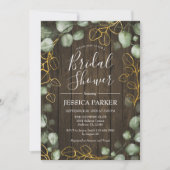 Eucalyptus Wreath Rustisch Vrijgezellenfeest Kaart (Voorkant)