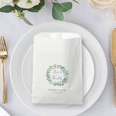 Eucalyptus Wreath Weddenschap Bedankt Bedankzakje