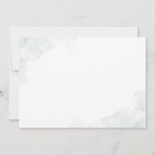 Eucalyptus zal je mijn bruidsmeisje Kaart zijn (Achterkant)