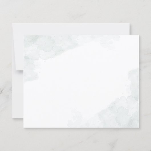 Eucalyptus zal je mijn bruidsmeisje Kaart zijn (Achterkant)