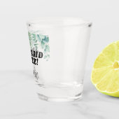 Eucalyptus ze zei ja vrijgezellenfeest bruid shot glas (Rechts)