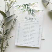 Eucalyptus zou ze een beetje Vrijgezellenfeest spe