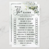 Eucalyptus zou ze in plaats daarvan tweetalige spe (Voorkant / Achterkant)