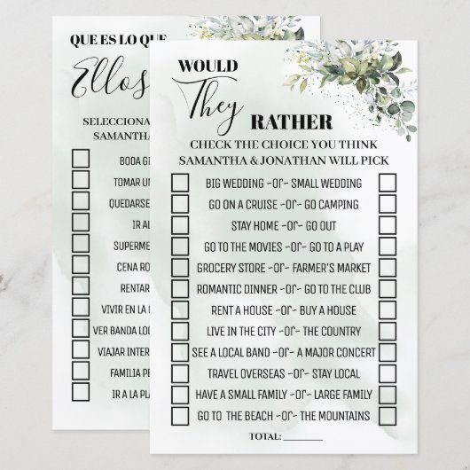 Eucalyptus zouden ze liever tweetalig douchen (Voorkant / Achterkant)