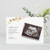 Eucalyptus Zwangerschap Aankondiging Baby (Staand voorkant)