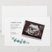 Eucalyptus Zwangerschap Baby Briefpapier (Voorkant / Achterkant)