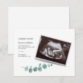 Eucalyptus Zwangerschap Geslacht Onbekend Baby Son (Voorkant / Achterkant)