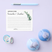 Eucalyptusadvies voor een paar Vrijgezellenfeesten Flyer (Enkel)