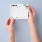 Eucalyptusadvies voor een paar Vrijgezellenfeesten Flyer (Hand)