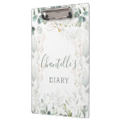 Eucalyptusblad Gouden Bladeren Klembord (Links)