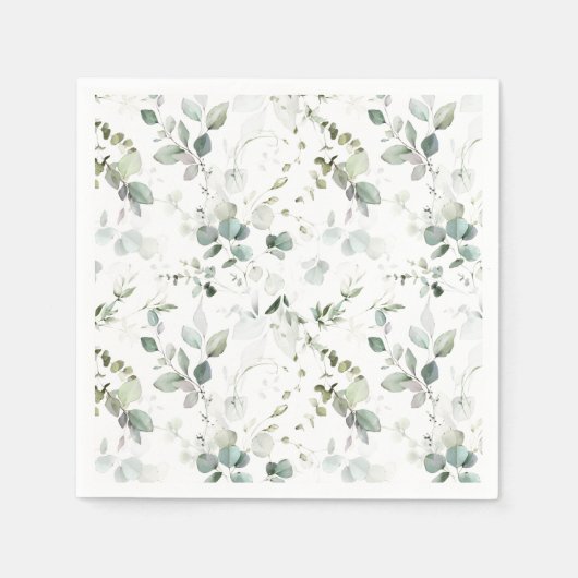 Eucalyptusblad Papier Servet (Voorkant)