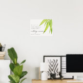 EUCALYPTUSBLADEREN AQUELEUR LOOF BRUILOFT POSTER (Thuiskantoor)
