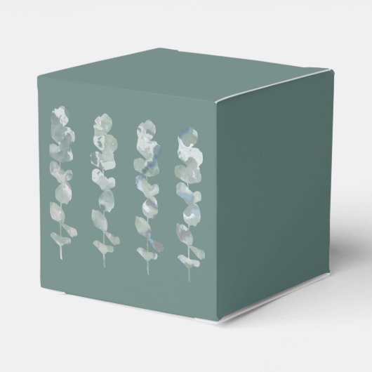 Eucalyptusbladeren Bedankdoosjes (Achterkant)