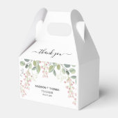Eucalyptusbladeren Bedankdoosjes (Voorkant Zijde)