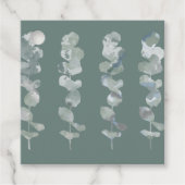 Eucalyptusbladeren Bedankjes Labels (Voorkant)