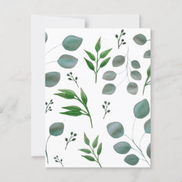 Eucalyptusbladeren Briefkaart