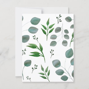 Eucalyptusbladeren Briefkaart