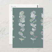 Eucalyptusbladeren Briefkaart (Voorkant / Achterkant)