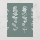 Eucalyptusbladeren Briefkaart (Voorkant)
