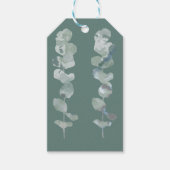 Eucalyptusbladeren Cadeaulabel (Voorkant)