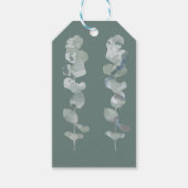 Eucalyptusbladeren Cadeaulabel (Voorkant)
