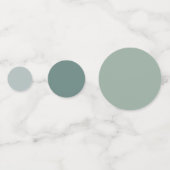 Eucalyptusbladeren Confetti (Voorkanten)