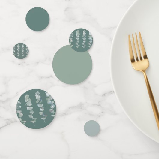 Eucalyptusbladeren Confetti (Groep)