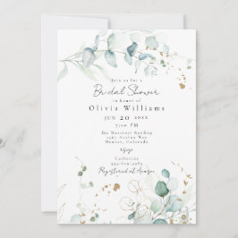 Eucalyptusbladeren en Vrijgezellenfeest van blader Kaart