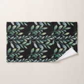 Eucalyptusbladeren groen bad handdoek (Handdoek)