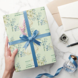 Eucalyptusbladeren Groene Trouw Welkomstbord Cadeaupapier