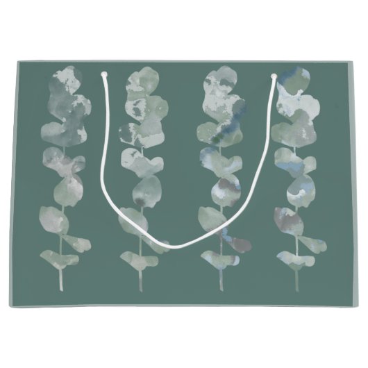 Eucalyptusbladeren Groot Cadeauzakje (Voorkant)