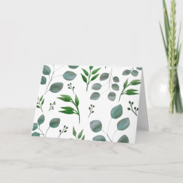 Eucalyptusbladeren Kaart