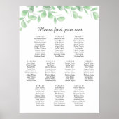 Eucalyptusbladeren. Poster voor weddenschappen (Voorkant)