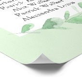 Eucalyptusbladeren. Poster voor weddenschappen (Hoek)