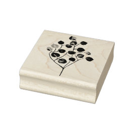 Eucalyptusbladeren Rubberstempel