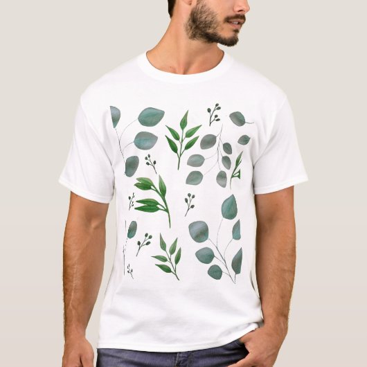 Eucalyptusbladeren T-shirt (Voorkant)