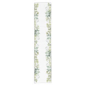 Eucalyptusbladeren tafelblad korte tafelloper (Voorkant)